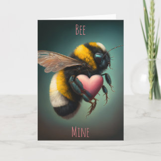 Bijen Valentijnsdagkaart Kaart