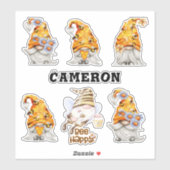 Bijen van het Collectie Honey Gnome, Floral, Add N Sticker (Vel)