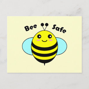 Bijen Veilig 1 Briefkaart
