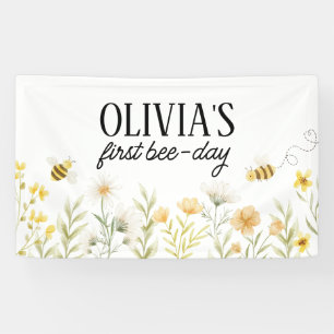 Bijen Verjaardag Achtergrond Beeday Banner