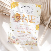 Bijen verjaardag zo lief om één vakantie te zijn kaart