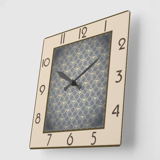 Bijen Vierkante Klok (Hoek)