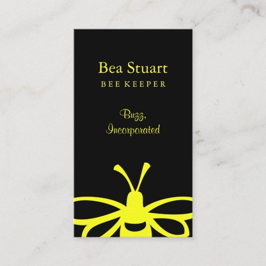 Bijen Visitekaartje (Voorkant)