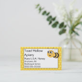 Bijen Visitekaartje (Staand voorkant)