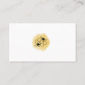 Bijen Visitekaartje (Achterkant)