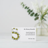 Bijen Visitekaartje (Staand voorkant)