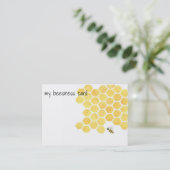 Bijen visitekaartje! visitekaartje (Staand voorkant)