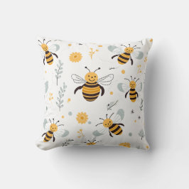 Bijen vliegen en bloeien kussen