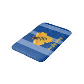 Bijen vliegen weg badmat (Gekanteld)