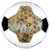 bijen         voetbal (Gedraaid)