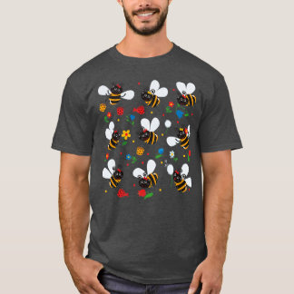 Bijen voor kinderen Stickers T-shirt