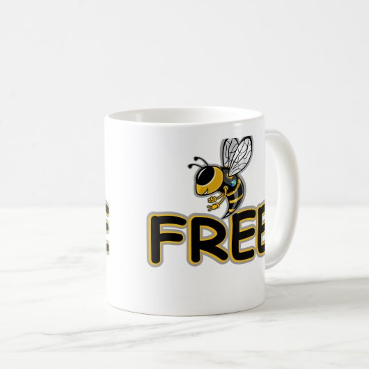 BIJEN VRIJ KOFFIEMOK (Voorkant rechts)