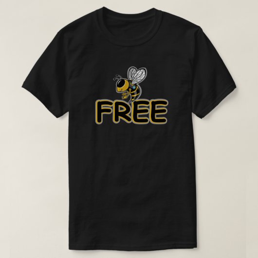 BIJEN VRIJ T-SHIRT (Design voorkant)