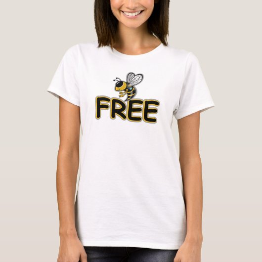 BIJEN VRIJ T-SHIRT (Voorkant)