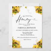 Bijen vrijgezellenfeest feestuitnodiging kaart (Voorkant)