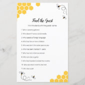 Bijen Waterverf Zoek het gastspel (Voorkant)