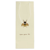 Bijen Wijn Cadeautas (Achterkant)