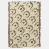  bijen Wreath II Deken (Voorkant Verticaal)