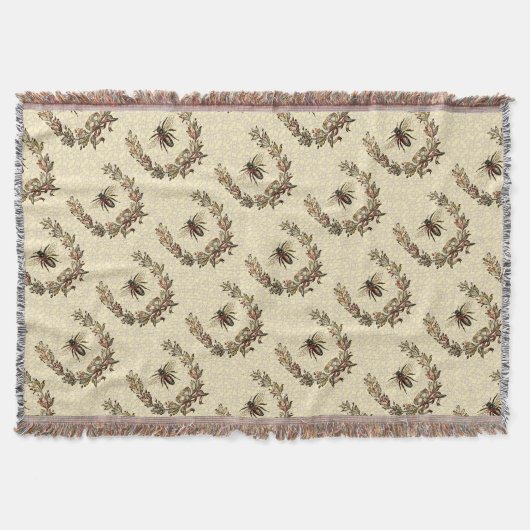  bijen Wreath II Deken (Voorkant)