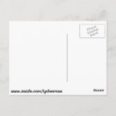 Bijen zijn belangrijk briefkaart (Achterkant)
