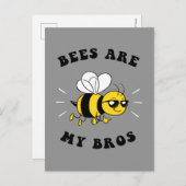 Bijen zijn mijn broers briefkaart (Voorkant / Achterkant)