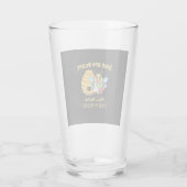 bijen zijn slim glas (Achterkant)
