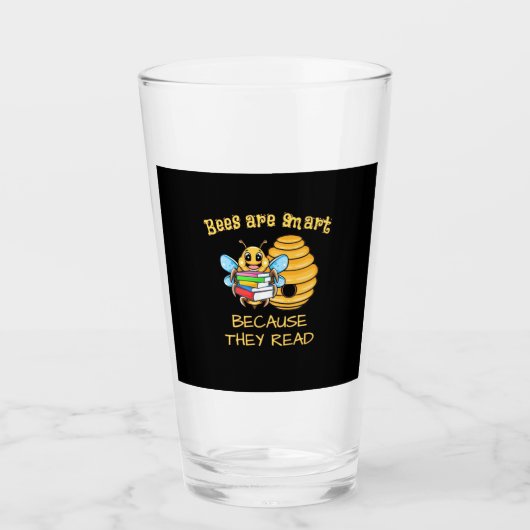 bijen zijn slim glas (Voorkant)