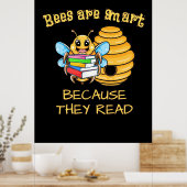 bijen zijn slim poster (Keuken)