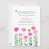 Bijen zijn uitnodigingen (Voorkant)