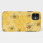 Bijen Zoemen Honing Bijen Schattig Case-Mate iPhone Case (Achterkant (horizontaal))