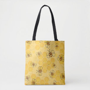 Bijen Zoemen Honingbijen Schattig Tote Bag