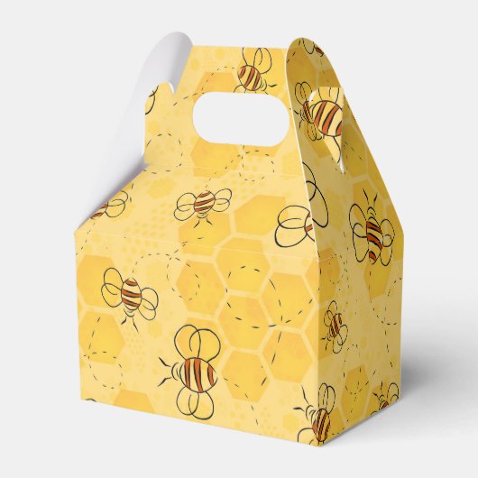 Bijen zoemen honingbijen Schattige Bedankdoosjes (Achterkant)