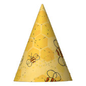 Bijen zoemen honingbijen Schattige Feesthoedjes (Voorkant)