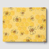 Bijen zoemen honingbijen Schattige Gastenboek (Achterkant)