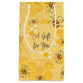 Bijen zoemen honingbijen Schattige Klein Cadeauzakje (Voorkant)