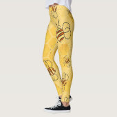 Bijen zoemen honingbijen Schattige Leggings (Links)