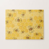 Bijen zoemen honingbijen Schattige Legpuzzel (Horizontaal)