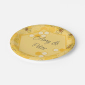 Bijen zoemen honingbijen Schattige Papieren Bordje (Gekanteld)