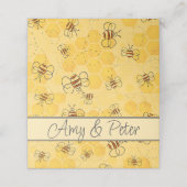 Bijen zoemen honingbijen Schattige Plaatskaartje (Buitenkant ongevouwen)