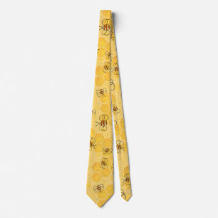 Bijen zoemen honingbijen Schattige Stropdas