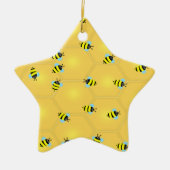 Bijen Zoemen Keramisch Ornament (Voorkant)