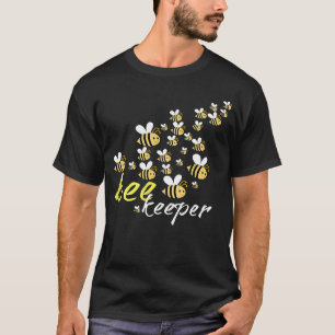 Bijen zwerm bijenhouder bijen houden honing kledin t-shirt