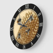 Bijenafdrukken, Honeycomb Illustratie,  Grote Klok (Hoek)