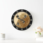 Bijenafdrukken, Honeycomb Illustratie,  Grote Klok (Huis)