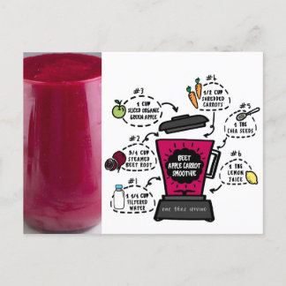 Bijenappelwortelgladde oogst briefkaart