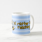 bijenarbeider - leraar koffiemok (Voorkant rechts)