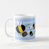 bijenarbeider - leraar koffiemok (Links)