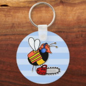 bijenarbeider - lumberjack sleutelhanger (Voorkant)