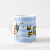 bijenarbeider - postwerker koffiemok (Voorkant links)