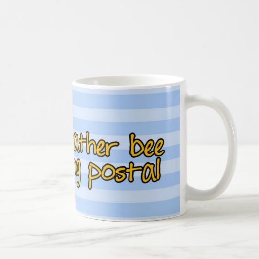 bijenarbeider - postwerker koffiemok (Rechts)